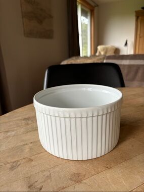 Vintage French Soufflé Casserole
